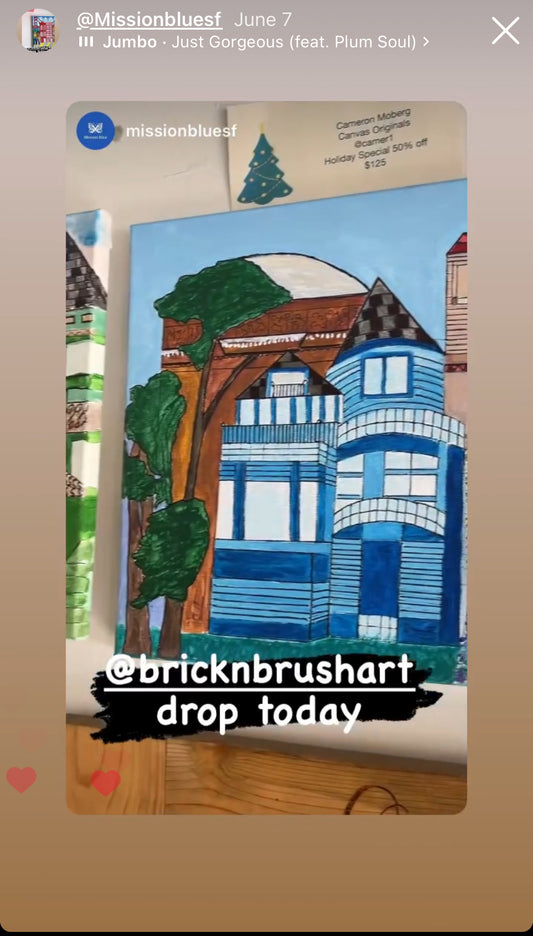 Bricknbrushart @MissionblueSF