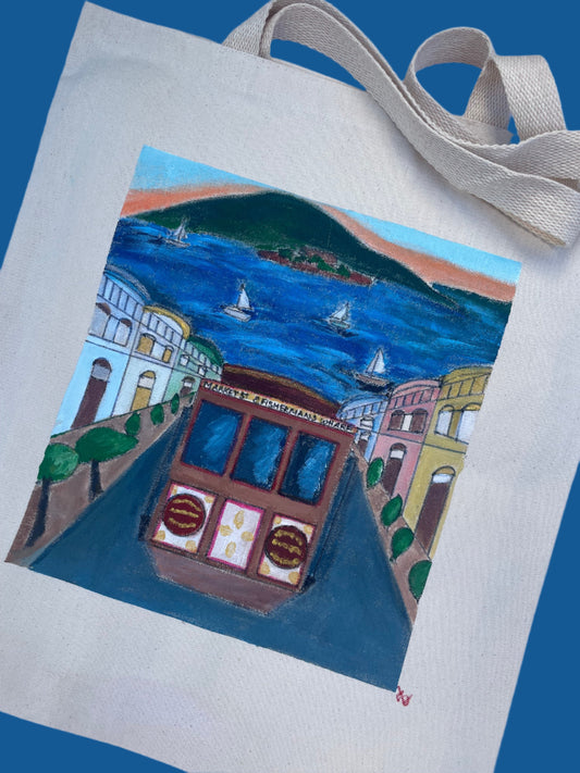 Cable car tote-bag available @visitlocali