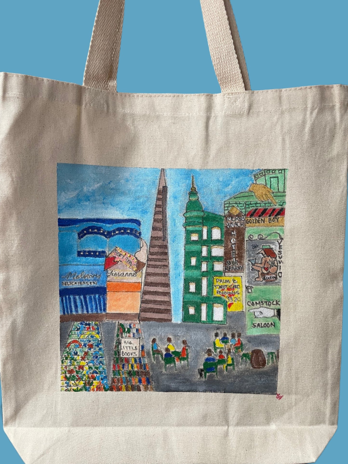 North beach tote-bag available @missionbluesf